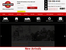 Tablet Screenshot of motorado.com
